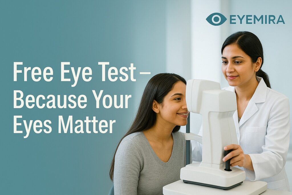 free eye test because your eyes matter