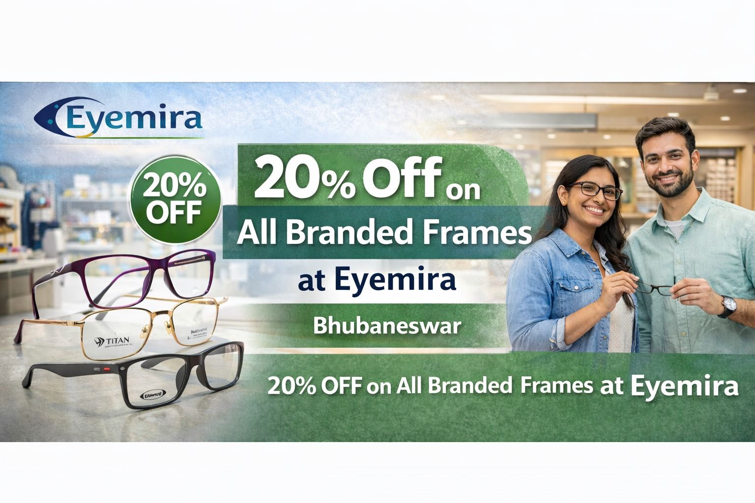 branded frames at eyemira