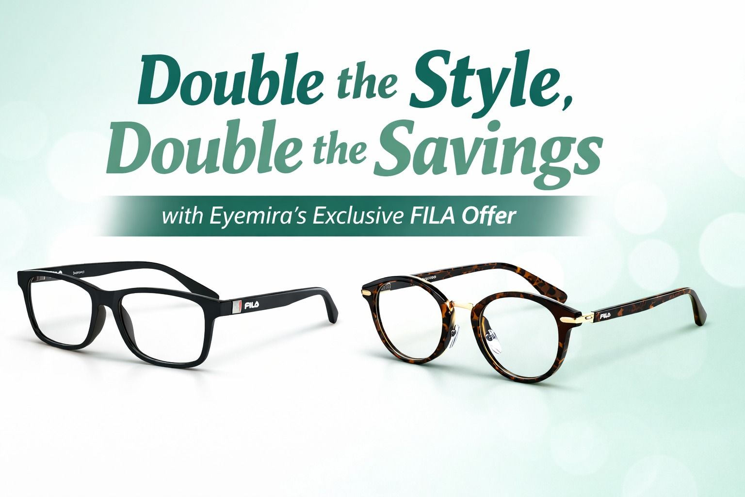 Double the Style, Double the Savings with Eyemira’s Exclusive FILA Offer