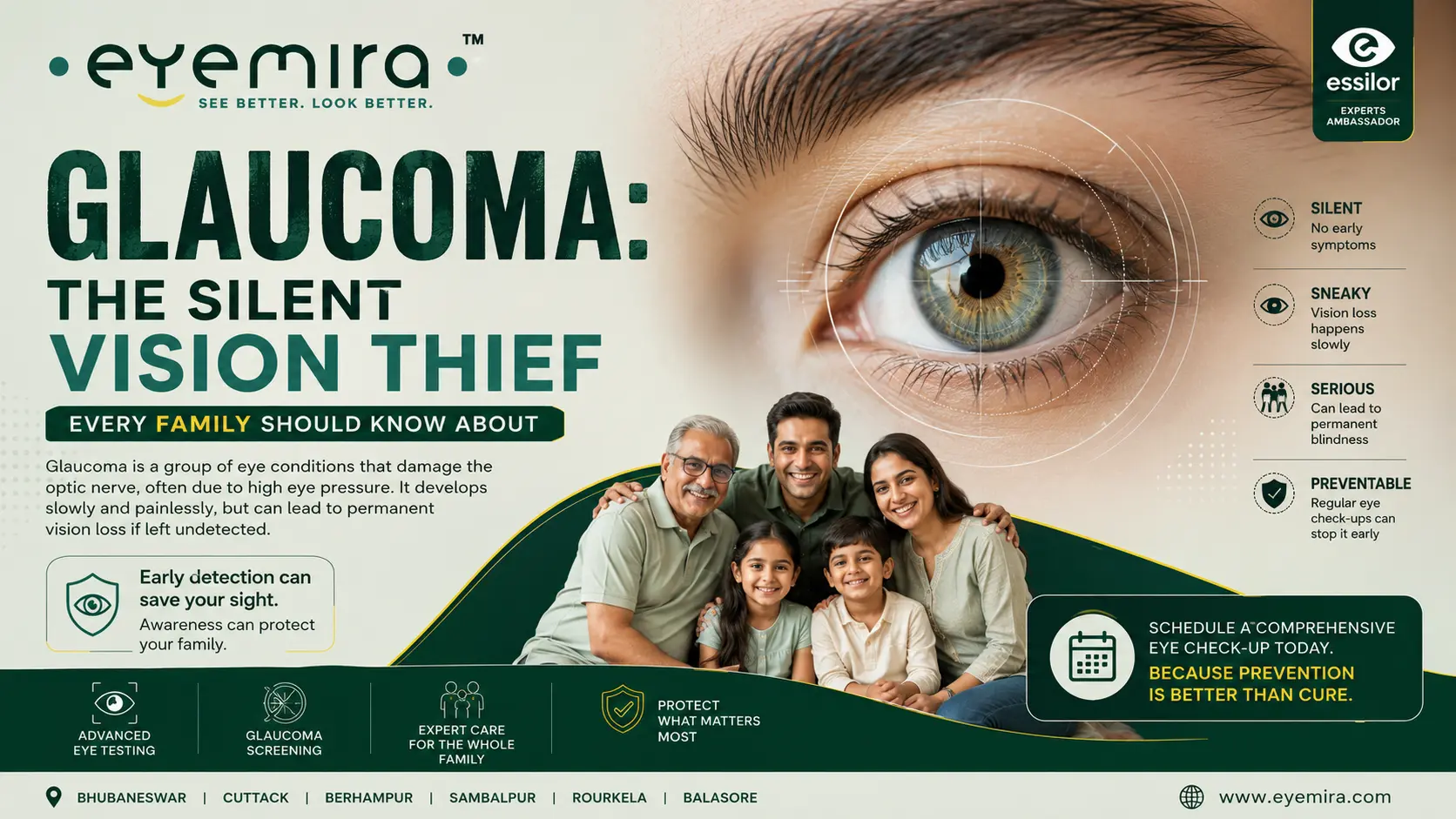 Glaucoma: The Silent Vision Thief Every Family Should Know About